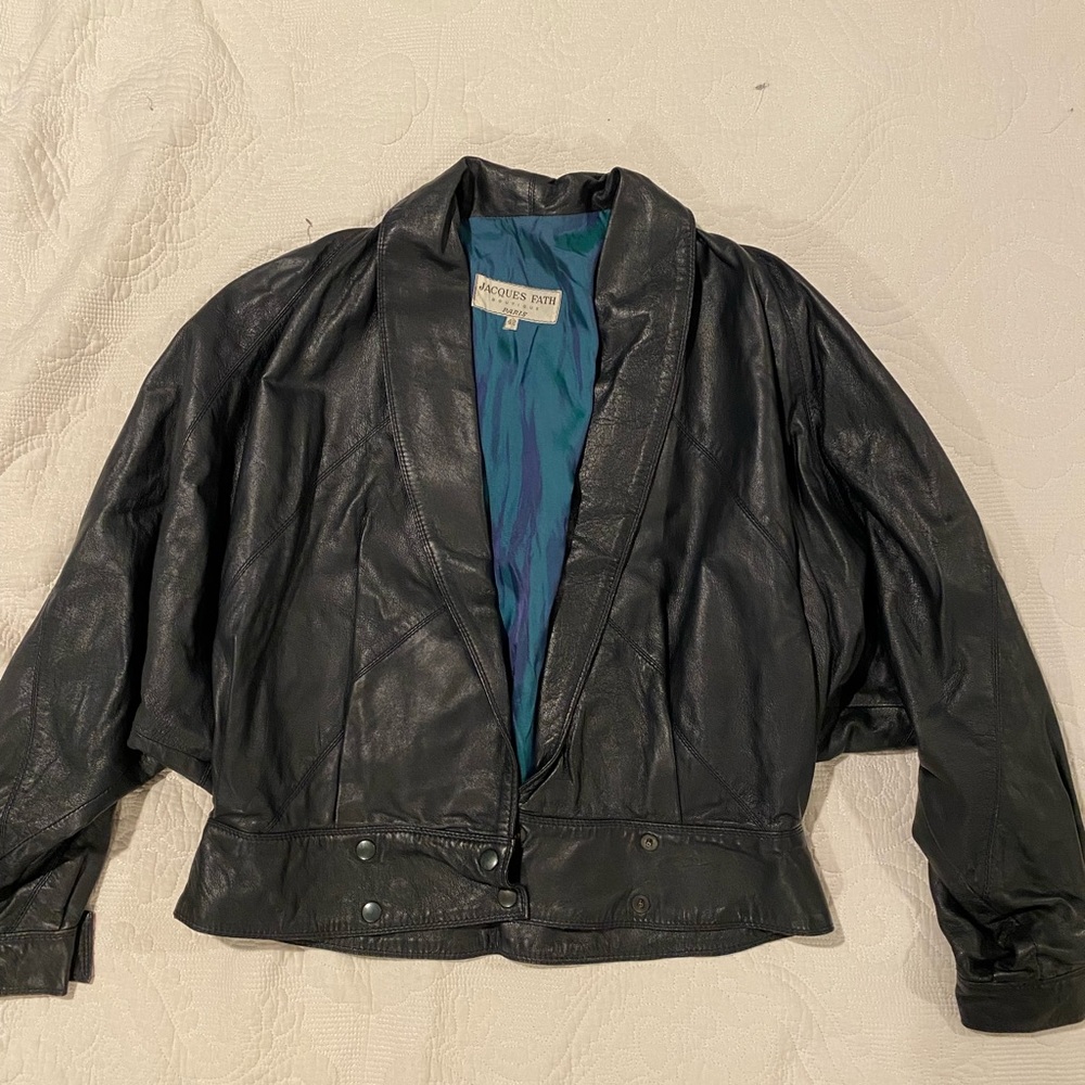 Vintage leather jacket